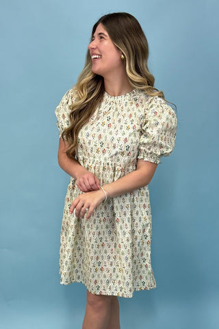 Tea and Chit Chat Floral Dress