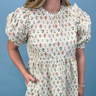 Tea and Chit Chat Floral Dress