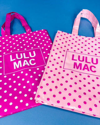 Lulu Mac Polka Dot Reuseable Tote *More Colors*