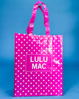 Lulu Mac Polka Dot Reuseable Tote *More Colors*