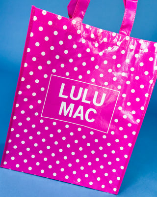 Lulu Mac Polka Dot Reuseable Tote *More Colors*