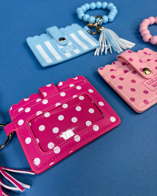 Lulu Mac Beaded Wristlet ID Wallet *More Colors*