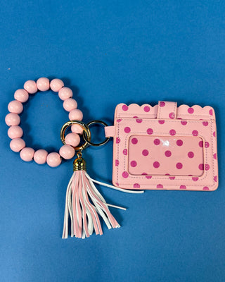 Lulu Mac Beaded Wristlet ID Wallet *More Colors*