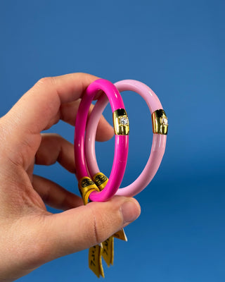 Budhagirl Kids Pink Bangle