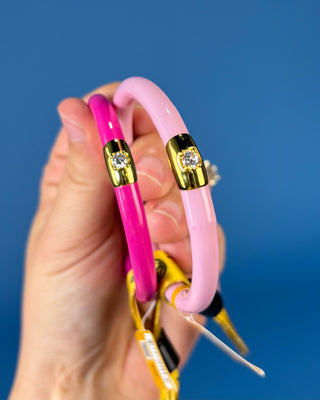 Budhagirl Kids Pink Bangle