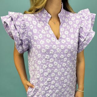 Lovestruck Babe Texture Mini Dress
