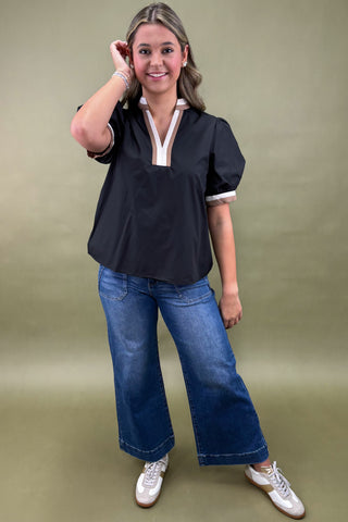 Caramel Kiss Puff Sleeve Top