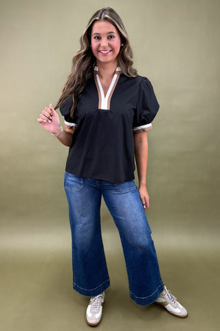 Caramel Kiss Puff Sleeve Top