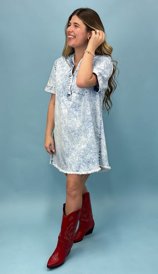 Chic Lifestyle Denim Dress