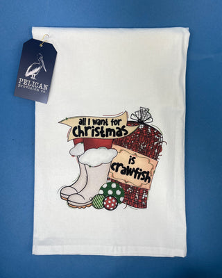 Holiday Themed Pelican Provision Co. Kitchen Tea Towels