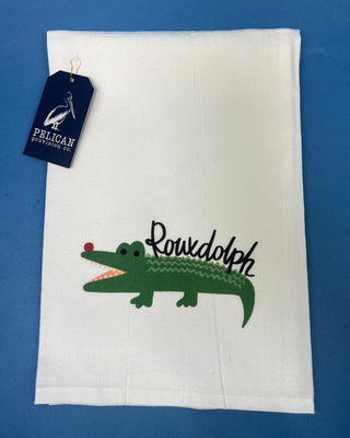 Holiday Themed Pelican Provision Co. Kitchen Tea Towels