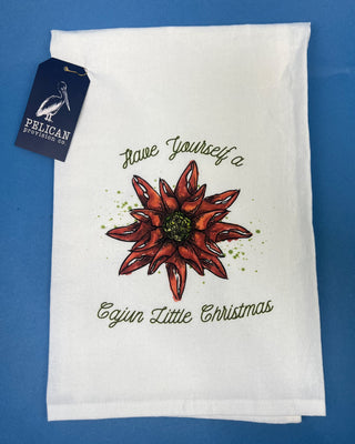 Holiday Themed Pelican Provision Co. Kitchen Tea Towels