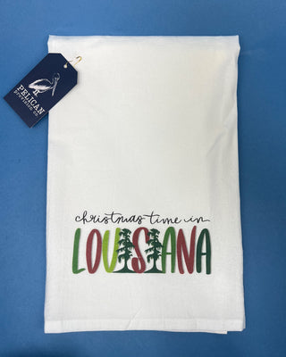 Holiday Themed Pelican Provision Co. Kitchen Tea Towels