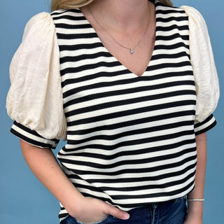 Dreamy Views Striped Top