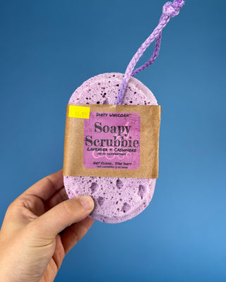 Dirty Unicorn Soapy Scrubbie