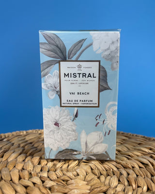 Mistral Women's Eau de Parfum in Vai Beach and Palombaggia fragrances, 1.7 fl oz French perfume
