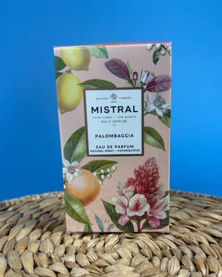 Mistral Women's Eau de Parfum in Vai Beach and Palombaggia fragrances, 1.7 fl oz French perfume