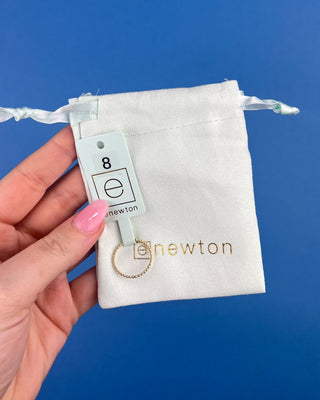 enewton Classic Gold 1.5mm Bead Ring available in sizes 6, 7, and 8. 
