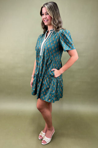 Blooming Meadow Floral Mini Dress