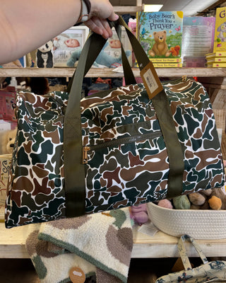 Camo Canvas Duffle