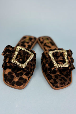 The Piper Leopard Sandal