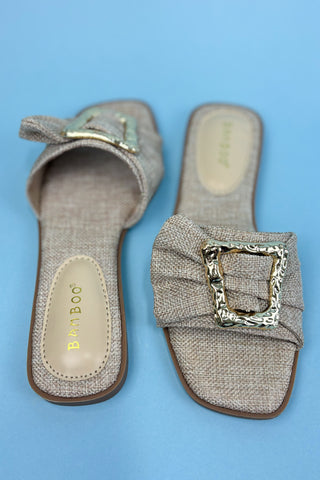 The Emery Woven Sandal