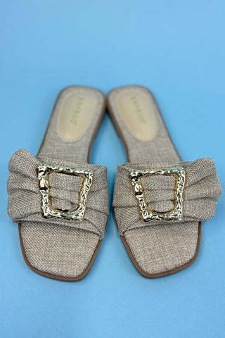 The Emery Woven Sandal