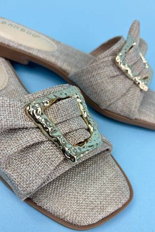The Emery Woven Sandal