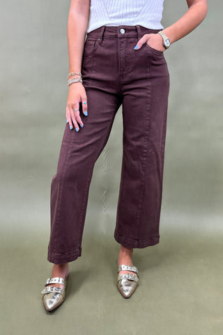 Women’s high-waisted wide leg pants