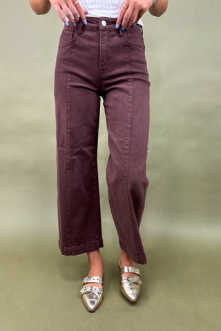 Women’s high-waisted wide leg pants