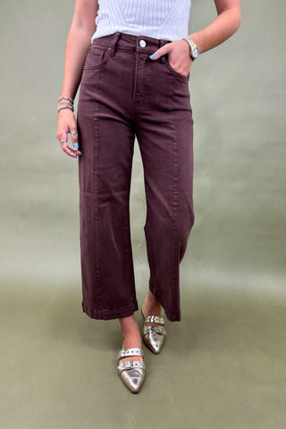 Women’s high-waisted wide leg pants