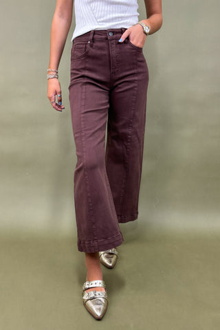 Women’s high-waisted wide leg pants
