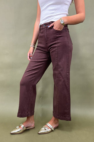 Women’s high-waisted wide leg pants