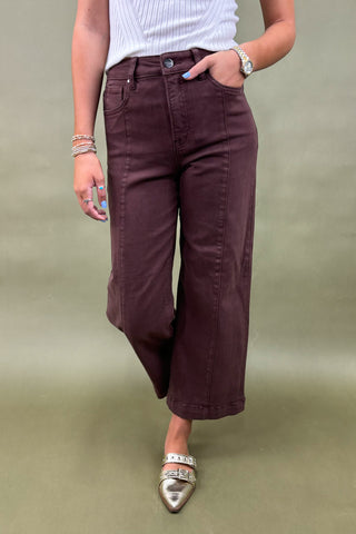 Women’s high-waisted wide leg pants