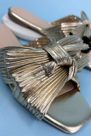 The Miley Gold Sandal
