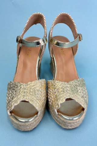 The Amelia Espadrille Wedge
