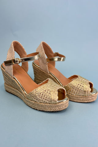 The Amelia Espadrille Wedge