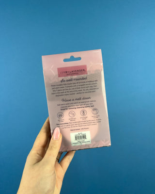 Shop the In The Clear Makeup Removing Towels by Lemon Lavender featuring 7 reusable makeup rounds, a laundry pouch, and gentle makeup removal with warm water.