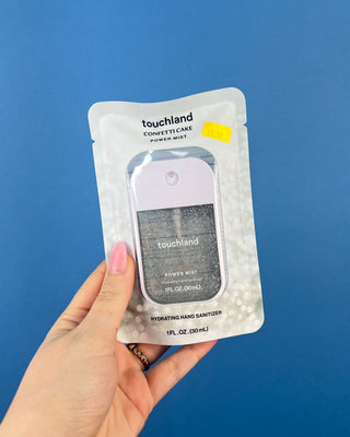 Shop the Touchland Power Mist Hydrating Hand Sanitizer at All About You Boutique! A compact, refreshing hand sanitizer perfect for everyday use and gifting.