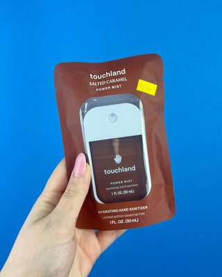 Shop the Touchland Power Mist Hydrating Hand Sanitizer at All About You Boutique! A compact, refreshing hand sanitizer perfect for everyday use and gifting.