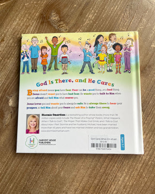 Shop the God Cares When I'm Afraid Hardcover Book by Stormie Omartian. A Christian children's story teaching faith, prayer, courage, and God's love.