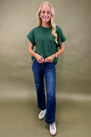 The Go-To Comfort Textured Top *More Colors*
