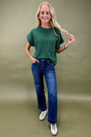The Go-To Comfort Textured Top *More Colors*