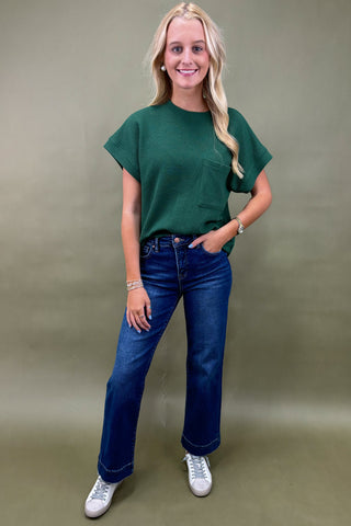 The Go-To Comfort Textured Top *More Colors*
