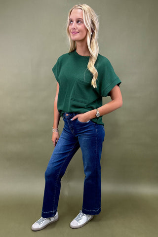The Go-To Comfort Textured Top *More Colors*