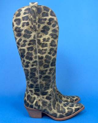 The Evie Leopard Cowgirl Boot