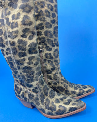 The Evie Leopard Cowgirl Boot