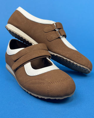 The Dotty Velcro Mary Jane Style Sneaker