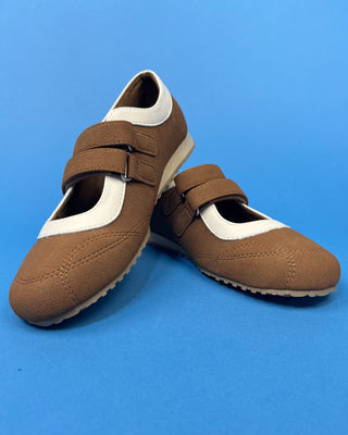 The Dotty Velcro Mary Jane Style Sneaker