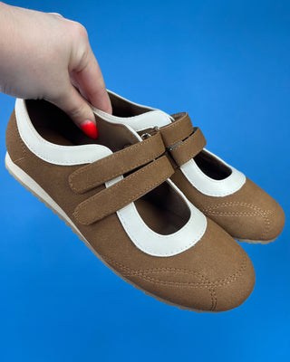 The Dotty Velcro Mary Jane Style Sneaker
